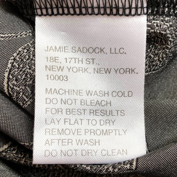 Jamie Sadock 1/4 Zip Embossed Print Top - Picture 11 of 13